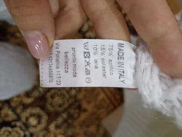 тёплая кофт кардиган: Кофта, Вязаная модель, Италия, M, L — 5