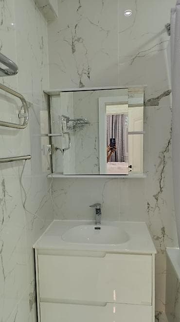 elegance stroy: 1 комната, Люкс, элитка, Уметалиева/Фрунзе, Душевая кабина, Постельное белье, Кондиционер — 6