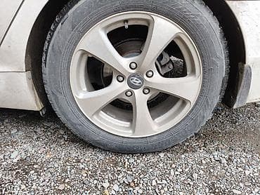Дөңгөлөктөр монтажда 215 / 60 / R 17, Кыш, Колдонулган, Комплект, Жеңил унаалар, Куйма, тешиктери - 5 — 2
