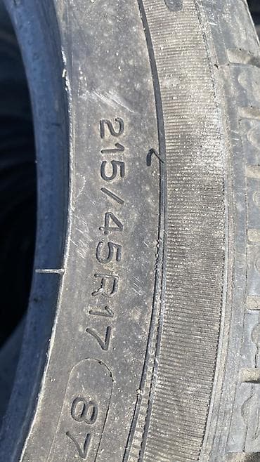 r17 садор: Шины 215 / 45 / R 17, Лето, Б/у, Комплект, Легковые, Италия, Michelin — 4