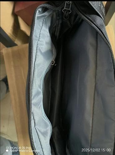 Зер буюмдар: Сумка через плечо удобная многокарманнаятемного зелёного и черно — 3