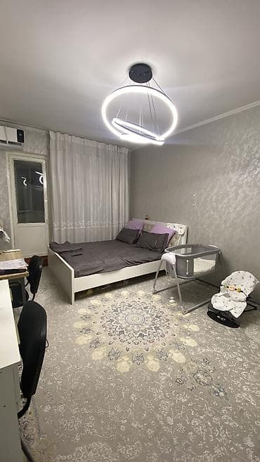даю квартира: 1 комната, 35 м², Джал мкр (в т.ч. Верхний, Нижний, Средний) 105 серия, 9 этаж, Косметический ремонт — 3