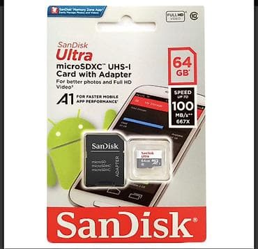 карты памяти 4 гб для планшетов: Карта памяти SanDisk Ultra microSDXC UHS‑I 64 ГБ с адаптером SD — 1
