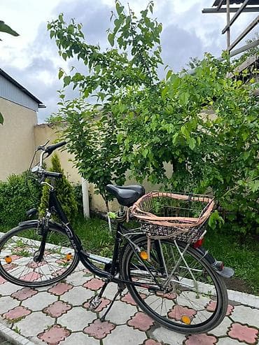 корзина для велика: Городской велосипед с задней корзиной Производство Германия - — 1
