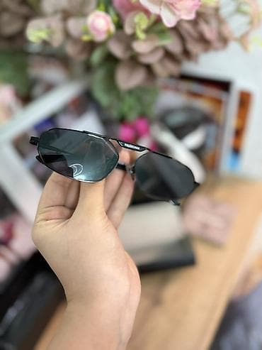 компьютерные очки: Солнцезащитные очки очки, Унисекс, Авиатор, Регулируемые носоупоры — 3