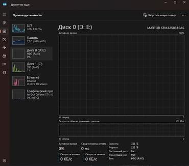 монитор с кронштейном: Компьютер, ядер - 4, ОЗУ 16 ГБ, Игровой, Б/у, Intel Core i7, NVIDIA GeForce GTX 1080 Ti, HDD + SSD — 6