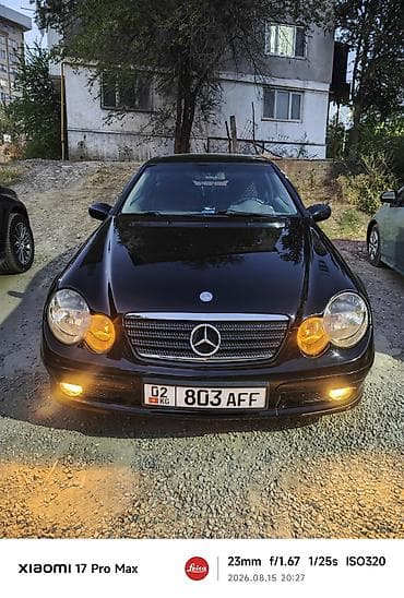 byd f3: Mercedes-Benz C-Class: 2001 г., 2 л, Механика, Бензин, Седан — 1
