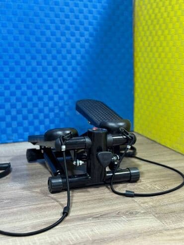 тренажер для ног домашний: Степпер с резинкой Модель со встроенной резинкой: 3500 сом Эта — 3