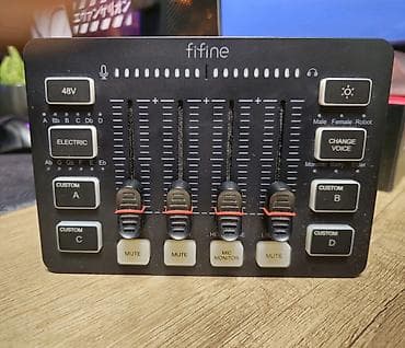 nothing ear 2: Аудиомикшер Fifine AmpliGame SC3 (Gaming Mixer), цвет черный — 1