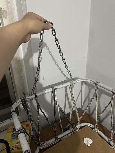 Офисная мебель: Люлька, Колыбель, Металл, цвет - Белый — 3