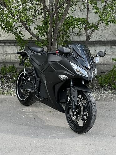 Мотоциклы: Продаю китайский мотоцикл Dalishen DLS4000 в матовом чёрном цвете — 1