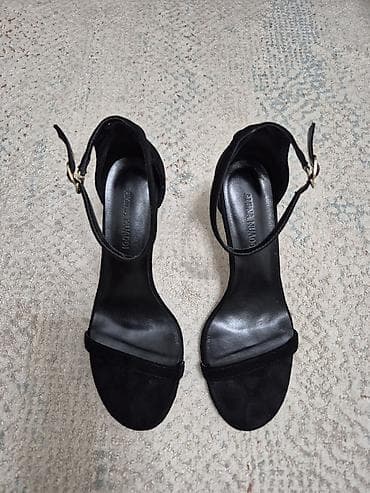 Босоножки, сандалии, шлепанцы: Босоножки, 39, & Other Stories, Б/у, цвет - Черный, Самовывоз, Платная доставка — 3