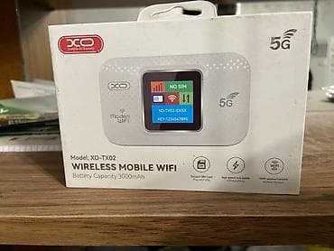 tp link deco: Портативный 5G/4G роутер XO Wireless Mobile WiFi (модель XO-TX02) - — 1