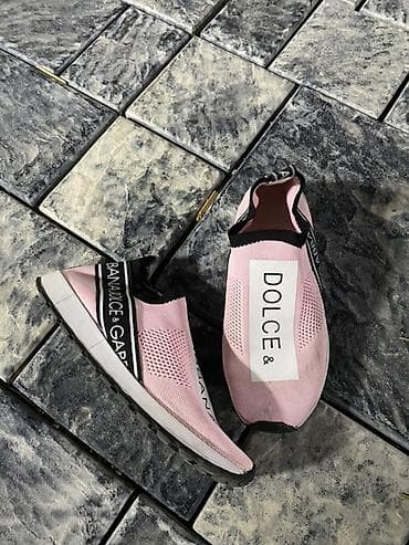 Айымдардын бут кийими: Кроссовкалар, 37, 37.5, 38, Dolce & Gabbana, Жаңы, түсү - Кызгылт, Өзү алып кетүү, Акылуу жеткирүү — 2