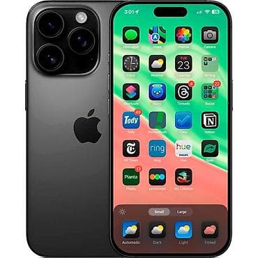 mac studio: IPhone 16 Pro Max, Б/у, Black Titanium, 97 % — 2