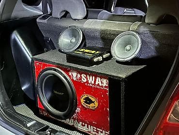 СРОЧНО СРОЧНО СРОЧНО НУЖНЫ 💸 Автозвук комплект SWAT - Сабвуфер SWAT