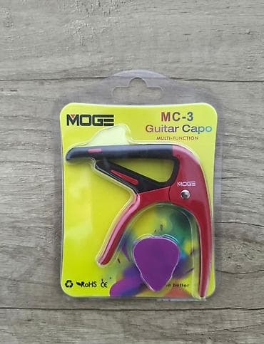Гитары: Каподастр MOGE MC-1 для гитары, металлический. В наличии: Каподастр — 2