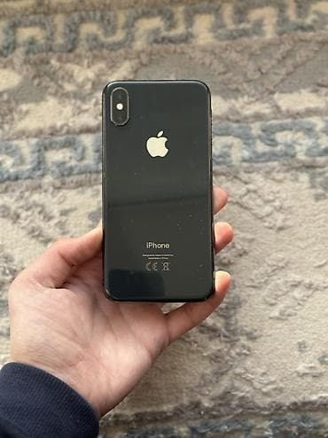 iphone xs бу: IPhone Xs, Б/у, 64 ГБ, Space Gray, Защитное стекло, Чехол, 76 % — 1