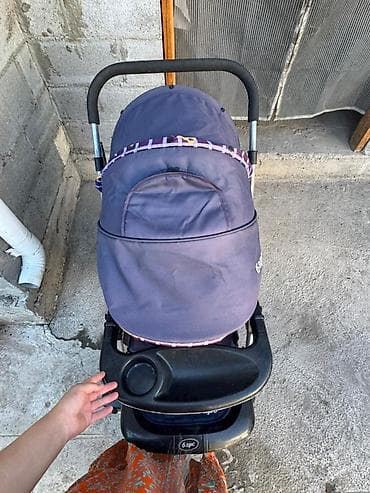 детская коляска 2 в 1: Прогулочная коляска - Легкая складная рама с плавным механизмом — 2