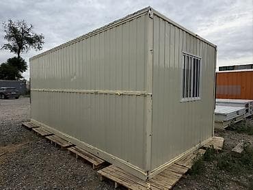 восток пять: Модульный домик 6×3 м (18 м²) Готов к эксплуатации. Каркасная — 5