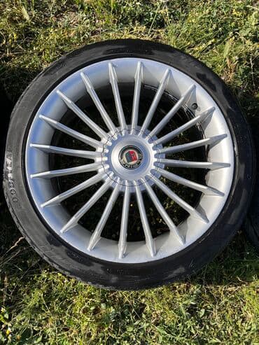 зимние шины на ниву 21214: Колеса в сборе 275 / 40 / R 19, Лето, Б/у, Комплект, Легковые, Литые, отверстий - 5 — 5