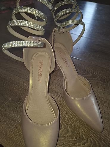 коплек бу: Туфли-лодочки VAVANESA с декоративными спиральными ремешками - Бренд — 1