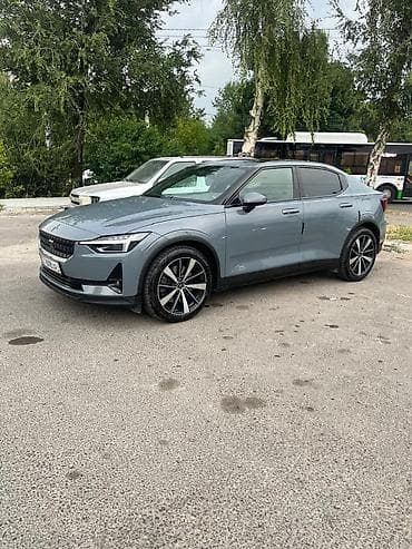 e2 byd: Электромобиль Polestar 2, лифтбек серого цвета. Кузов и экстерьер: - — 2