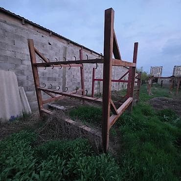 Соода жабдуулары: Металлические стойки-держатели для труб/профилей - Прочный сварной — 2