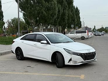 чере: Hyundai Avante: 2021 г., 1.6 л, Автомат, Гибрид, Седан — 2