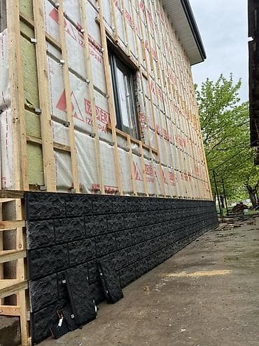 светящиеся камни: Клинкер Бишкек утепление базальтом цоколь таш фундамент Монтаж — 4