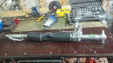 кулиса на ауди: Рулевая рейка Audi 1992 г., Б/у, Оригинал, Германия — 9