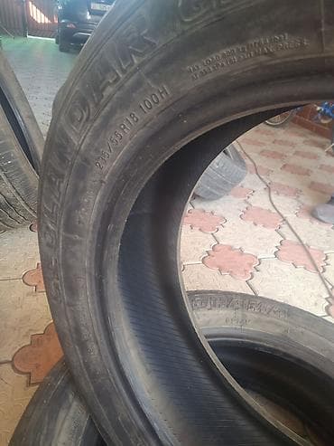 w210 55: Шины 235 / 55 / R 18, Лето, Б/у, Пара, Легковые, Япония, Yokohama — 2