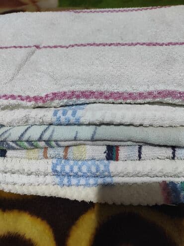 Полотенца советские бу состояние среднее меняю на 3 литра масла