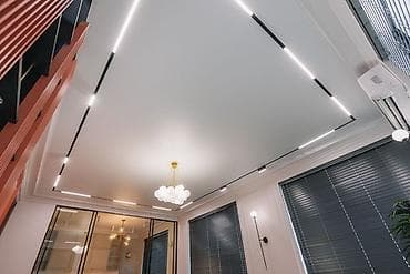 Натяжной потолок: Натяжной потолок Матовое, 3D потолки, Глянцевое Бесплатный замер, Монтаж, Гарантия — 3