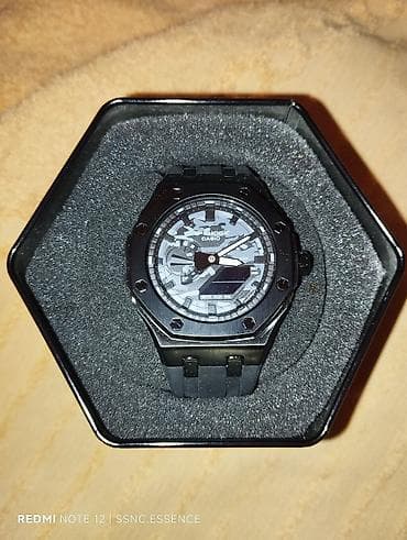 se watch 2: Спортивные часы часы, Casio (G-Shock), Таймер и секундомер, Водонепроницаемые, Мужские, Новый — 1
