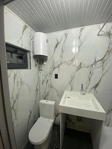 долгосрочный квартира токмок: 1 комната, Агентство недвижимости, Без подселения, С мебелью полностью — 3