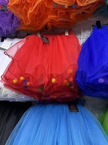 Платья: Детское платье, цвет - Красный, Новый — 2