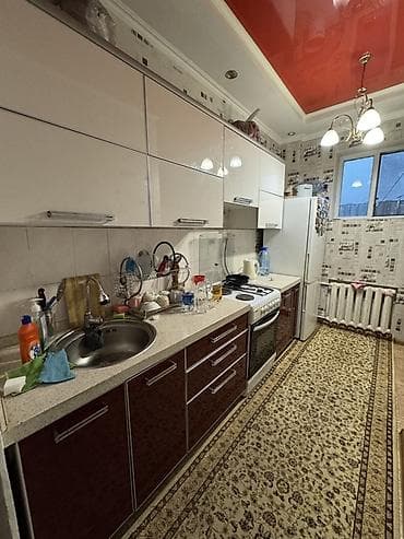 пишпек комната: 3 комнаты, 62 м², 106 серия, 7 этаж, Старый ремонт — 6