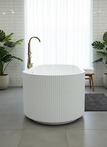 Ванна, Овальная, Материал: Акрил, Размер: 170 x 80 см