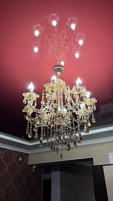 люстры для кухни бишкек: Классическая подвесная люстра с хрустальными подвесками - Диаметр — 1