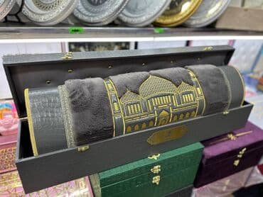 индийский форма: Жайнамаз, Новый, Подарочный, цвет - Зеленый, Бежевый, Голубой — 10