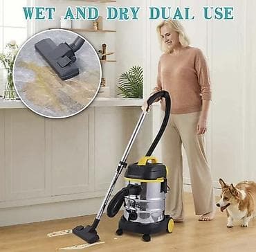 techno: Пылесос, Строительный, Смешанная, Контейнер — 7