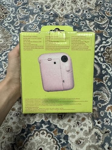 интакс фотоаппарат: Fujifilm Instax mini 12 — камера моментальной печати, цвет Blossom — 5