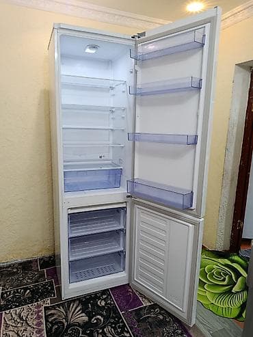 bew e34: Холодильник Beko, Б/у, Двухкамерный, De frost (капельный), 60 * 2 * 60 — 8