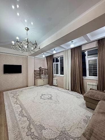 Недвижимость: 2 комнаты, 69 м², Тунгуч мкр Элитка, 2 этаж, Косметический ремонт — 1