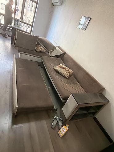 sofa bed: Модульный диван, Б/у — 1