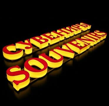 реклама наклейка: Наружная реклама ——— Баннер объемные буквы led экраны лайтбокс — 3