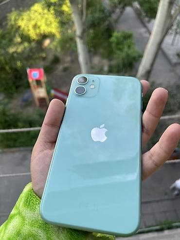 aйфон 11: IPhone 11, Б/у, 64 ГБ, Зеленый, 100 % — 2