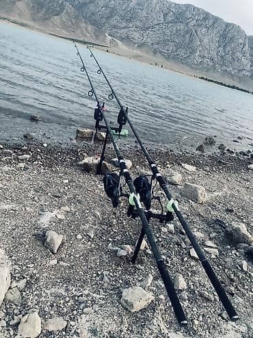 рюкзак охотничий: Карповый комплект: удилища + большие безынерционные катушки Состав: - — 6