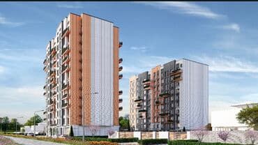 срочно продаётся 1 комнатная квартира в районе шлагбаум по улице кенсуйская 17 пересекает интергельпо ориентировочно парк фучика: Строится, Элитка, 1 комната, 41 м² — 3